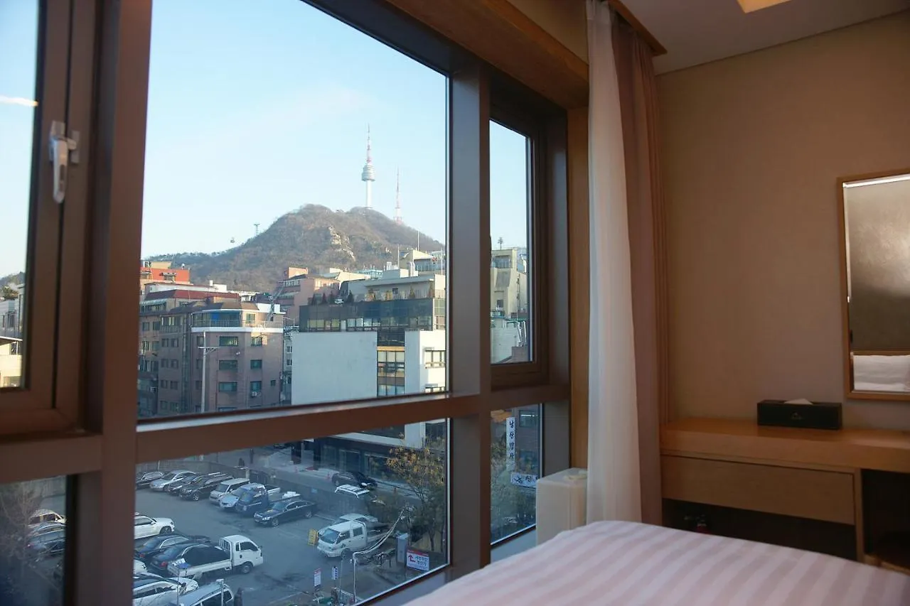 Floral Hotel Namsan City Seoul Myeongdong 3*,  Corea del Sur